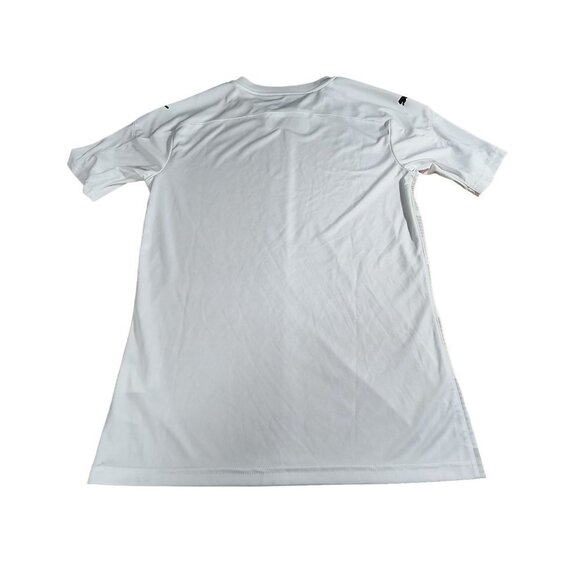 Puma Men's Team Final 21 Graphic Jersey White/Gray - Small Dry Cell - Picture 3 of 6
